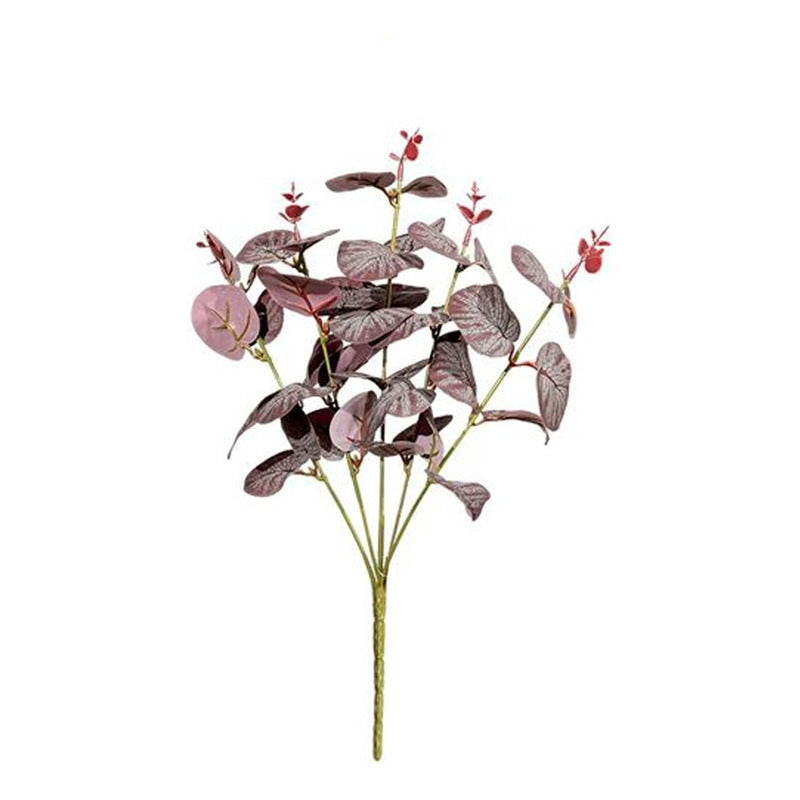 Flor Eucalipto Artificial, Real Al Tacto Vara Frondosa
