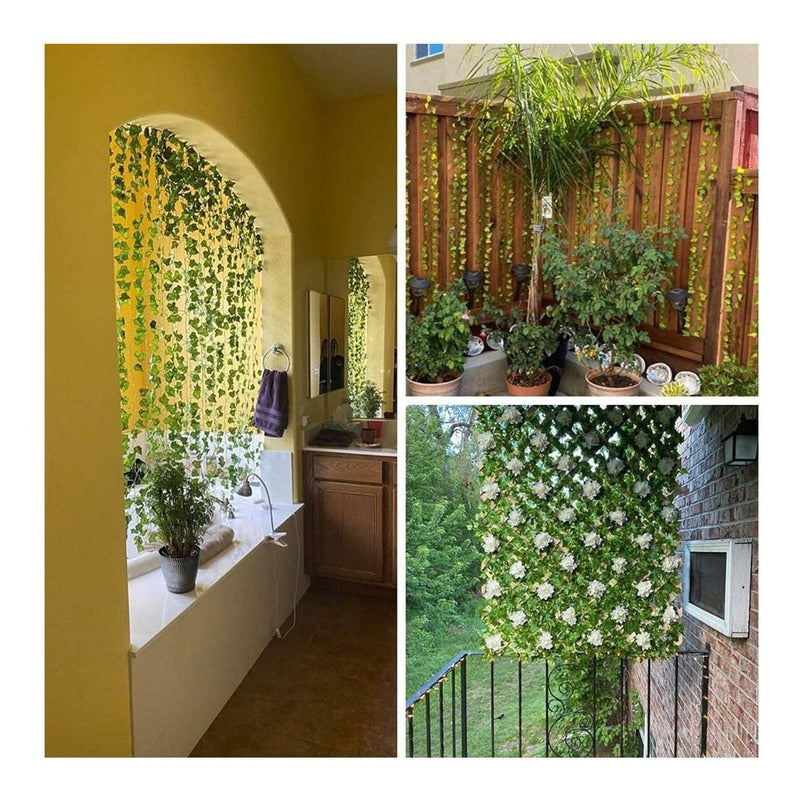 Planta Artificial Enredadera Tiras De 210cm Decoración
