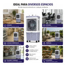 Enfriador De Aire Theck 45l 220w Con Control Remoto Blanco