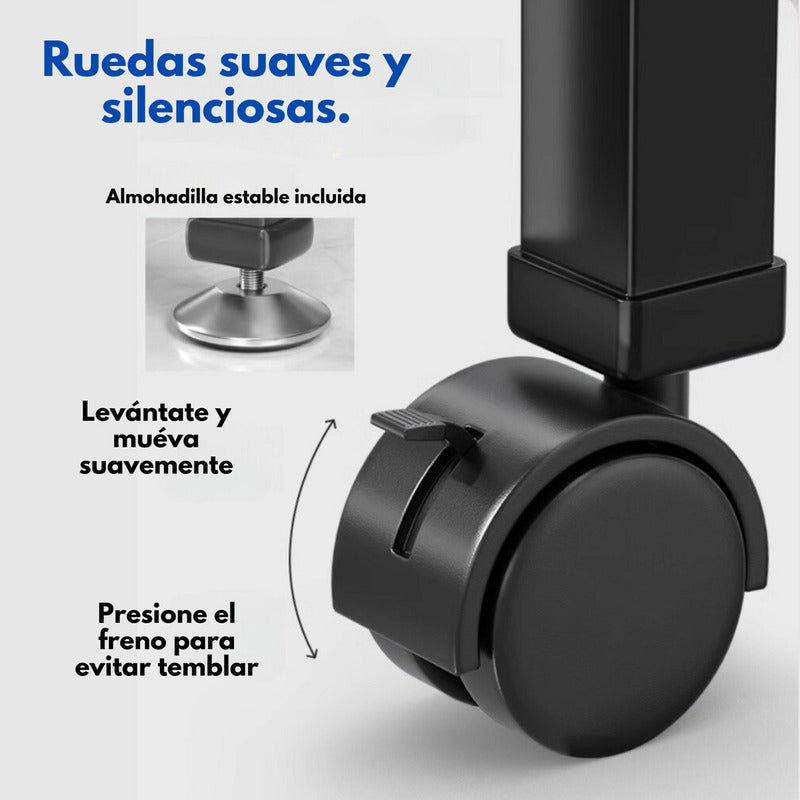 Estanteria Anaquel Organizador Ruedas 4 Niveles 4 Canastilla