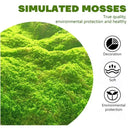 Musgo Artificial Degradado Verde Intenso De 1mt X 1mt Decoración Jardines Verticales Terrarios Cuadros Vegetales Paisajismo Interior Diseño Biofílico Manualidades Premium