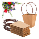 Bolsa Para Arreglos Florales, Bolsa De Papel Kraft, Ramo Etc