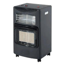 Estufa 2 En 1 Gas Glp Y Eléctrica 4200w Lq-he01f Negro