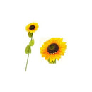 Pack 10 Girasoles Flores Artificiales Girasol Decoración Amarillo