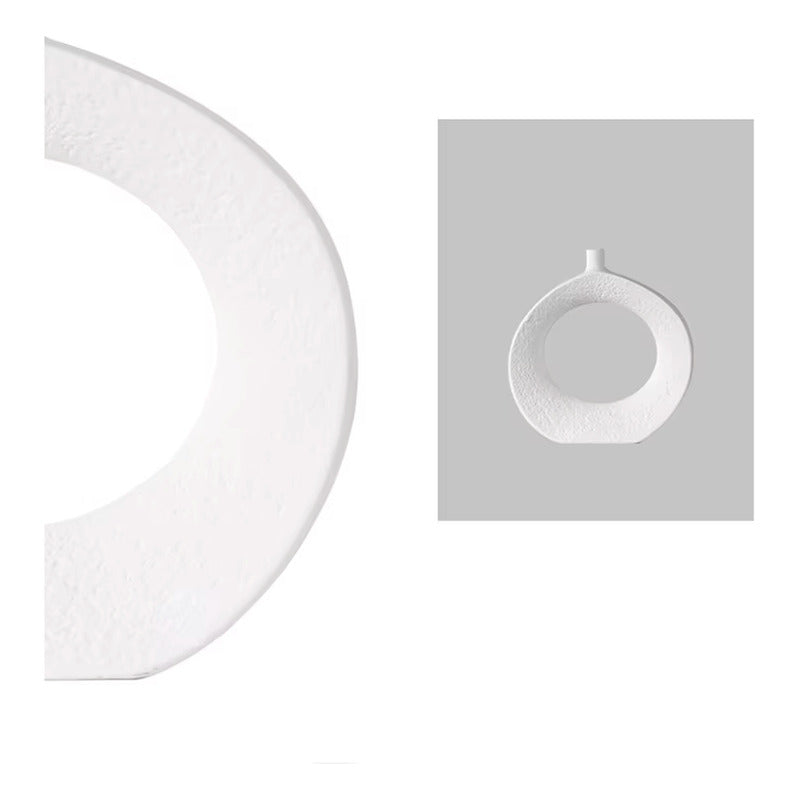 Floreros Jarron Cerámica Decorativos Para Mesa Oficina