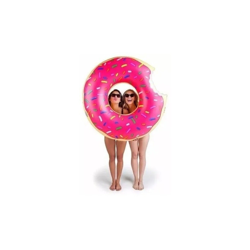 Flotador Inflable Diseño Donut  100cm Piscina Inflables