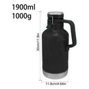 Botella Térmica Acero Inoxidable 1900 Ml Con Asa Botellas Azul