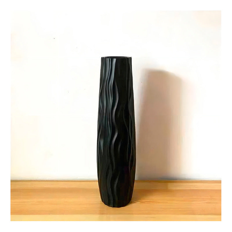 Florero Vintage Moderno Negro