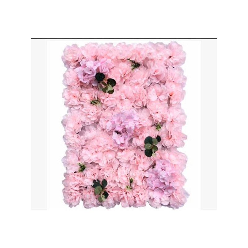 Flores Artificiales Oweru Pared,guirnalda Panel Polvo Fruta