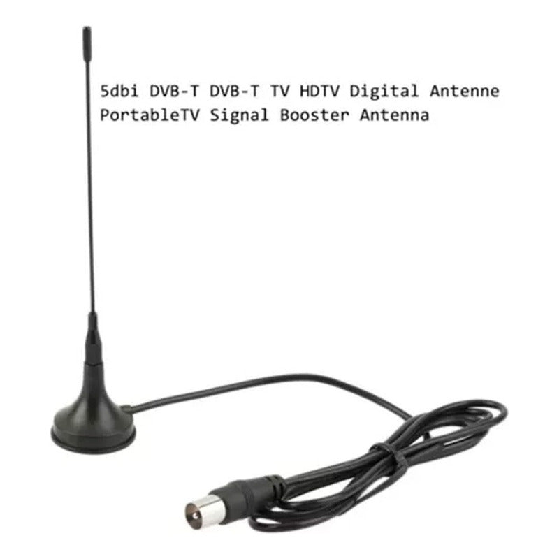 Antena Hd Tv Digital Tvd Coaxial Delgada