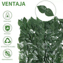 Malla Valla Hojas Enredaderas Treillage Reja Cortina Tupida Verde