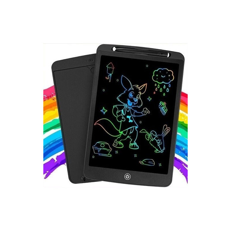 Tablet Magic Whiteboard Para Niños, Se Apaga Digitalmente Con Un Solo Toque, Color Negro