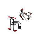 Silla Frontal De Bicicleta Con Cinturón De Seguridad Negro