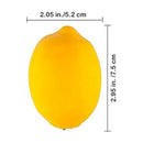 Limon Artificial Fruta Sintética Decoración Limones Limón