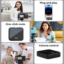 Pack 2 Microfonos Inalambrico Dual Para iPhone Y Android