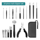 Set Profesional Manicure Pedicure 11 Piezas Estuche Negro