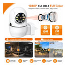 Cámara Wifi Interior Ptz 1080p Audio Visión Nocturna Hd Jt81 Blanco