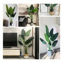 Planta Artificial De Ave Del Paraíso 21 .0 Mt Palma De Viaj Verde