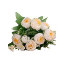 Ramo De Rosas Camelia Rosas De Te Artificial Flor