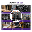 Kit Taladro Llave Impacto Theck 98v 2 Baterías 10ah Maletín
