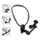 Soporte Cuello/pecho Para Celular Manos Libres Ajustable Negro Con Banda Gris