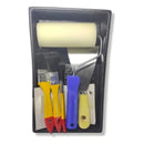 Kit Set Para Pintar 1 Bandeja 3 Brochas 1 Rodillo 1 Espatula