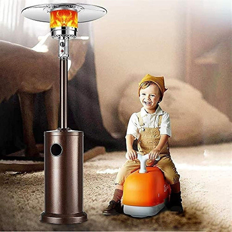Estufa Terraza Exterior Calefacción A Gas 2.1mts
