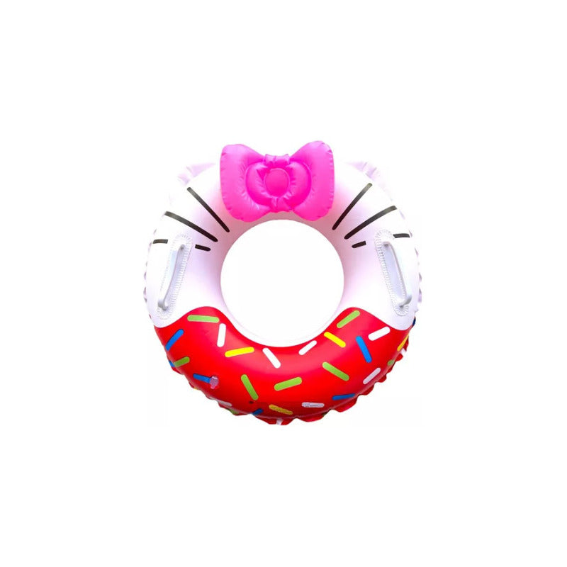 Flotador Hello Kitty -dona Salvavida Inflable Niños Piscina