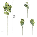 Vara De Eucalipto Hojas Eucalipto Artificial Decoración Ecod Verde