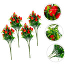 Ramas De Frutas Árbol Decoración Artificial Tallo Frondoso