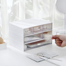 Caja Organizadora De Escritorio Con Cajones Para Papelería