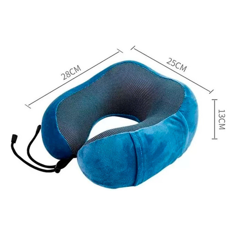Cojin Cuello Viaje Cervical Almohada Para Auto Oficina Viaje