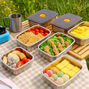 X3 Recipientes Herméticos Acero Inoxidable 1.9l Cocina