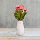 Ramo Rosas Peonias Flores Artificiales Decoración