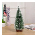 Pack De 12 Mini Pino Adorno Navidad Base De Madera