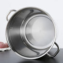 Olla Fondo Acero Inoxidable 60 Litros Espesor 2mm Plateado