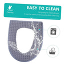 Funda Inodoro Térmica Acolchada Invierno Baño Color Al Azar