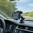 Soporte Celular Auto Ventosa Ajustable 360° Theck Negro