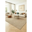 Alfombra De Yute Para Living Resistente A Mascotas 3 X 2 3 M 2 M Beige