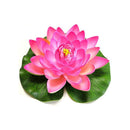Flor De Loto Artificiales Loto Lirio Cojín Flotante
