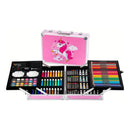 Set De Dibujo Y Pintura Unicornio 145 Piezas Con Maletín