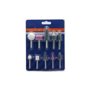Set 10 Piedras Fresadora Esmeril Dreme Pulir Torno Desgasta