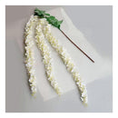 Wisteria Guirnalda Flores Colgantes Artificiales Blanco Wisteria Guirnalda Colgante