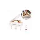 Caja De Música Piano Ballet Girl Caja Musical Bailarina Blanco Bailarina