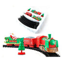 Tren Navideño Eléctrico 17 Piezas Con Rieles Merry Christmas