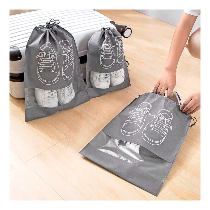 Bolsas De Almacenamiento Para Zapatos Viaje Tela