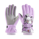 Guantes Deportivos Térmicos Polar Para Niños Nieve Invierno