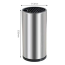 Porta Cuchillos Universal Acero Inoxidable Cocina 23cm