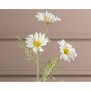 Flor Crisantemo Margarita Manzanilla Artificial Vara Tallo