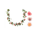 Enredaderas De Rosas Artificiales, Rosas Guirnaldas Ecodeco